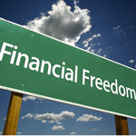 Financial Freedom Road Sign | Wayne Westland Federal Credit Union