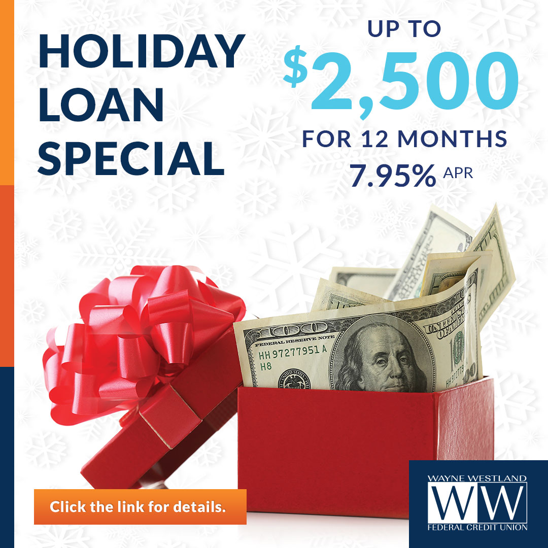 Loan Specials > Borrow > Wayne Westland Federal Credit Union